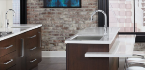 Modern Faucet and Sink Installed by Top Notch Plumbing Serving Greater Olympia and Tacoma